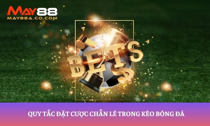 Quy tắc đặt cược chẵn lẻ trong kèo bóng đá