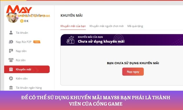 khuyến mãi May88 khuyến mãi May88